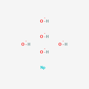 molecular formula H5NpO5-5 B14632677 Neptunium;pentahydroxide CAS No. 55072-49-6