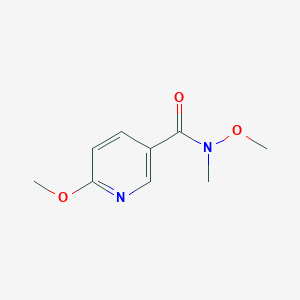 N,6-dimethoxy-N-methylnicotinamide