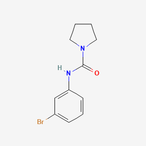 N-(3-bromophenyl)pyrrolidine-1-carboxamide