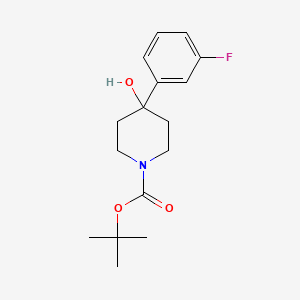 1-N-Boc-4-(3-fluorophenyl)-4-hydroxypiperidine