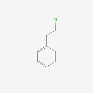 molecular formula C8H9Cl B146328 (2-Chloroethyl)benzene CAS No. 622-24-2