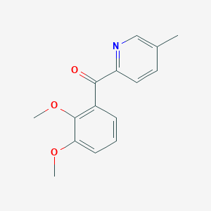 2-(2,3-Dimethoxybenzoyl)-5-methylpyridine
