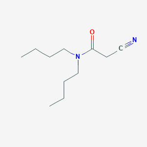 molecular formula C11H20N2O B14632868 N,N-Dibutyl-2-cyanoacetamide CAS No. 53807-36-6