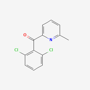 2-(2,6-Dichlorobenzoyl)-6-methylpyridine