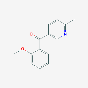 5-(2-Methoxybenzoyl)-2-methylpyridine