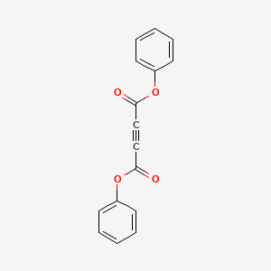 molecular formula C16H10O4 B14632918 Diphenyl but-2-ynedioate CAS No. 53683-89-9