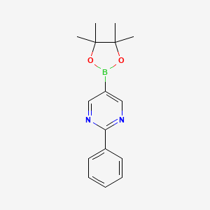 2-Phenyl-5-(4,4,5,5-tetramethyl-1,3,2-dioxaborolan-2-yl)pyrimidine
