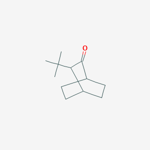 molecular formula C12H20O B14632986 3-tert-Butylbicyclo[2.2.2]octan-2-one CAS No. 53482-98-7