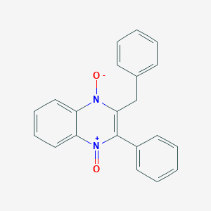 molecular formula C21H16N2O2 B14633117 3-Benzyl-1-oxo-2-phenylquinoxalin-1-ium-4(1H)-olate CAS No. 53326-80-0