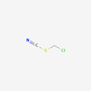 molecular formula C2H2ClNS B146332 Chloromethyl thiocyanate CAS No. 3268-79-9