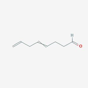 molecular formula C8H12O B14633241 Octa-4,7-dienal CAS No. 56053-82-8