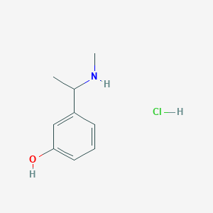 3-[1-(Methylamino)ethyl]phenol hydrochloride