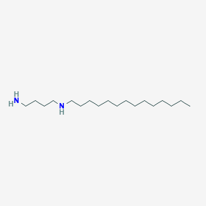 molecular formula C18H40N2 B14633289 N~1~-Tetradecylbutane-1,4-diamine CAS No. 53832-34-1