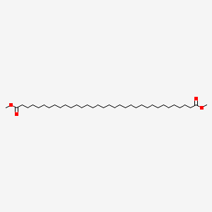 molecular formula C36H70O4 B14633378 Dimethyl tetratriacontanedioate CAS No. 55429-46-4