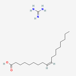 molecular formula C19H39N3O2 B14633396 guanidine;(Z)-octadec-9-enoic acid CAS No. 53048-47-8