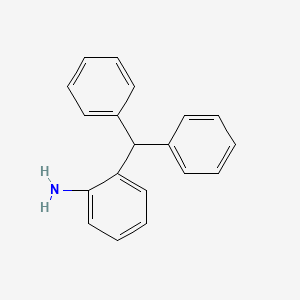 molecular formula C19H17N B14633411 2-(Diphenylmethyl)aniline CAS No. 57259-32-2