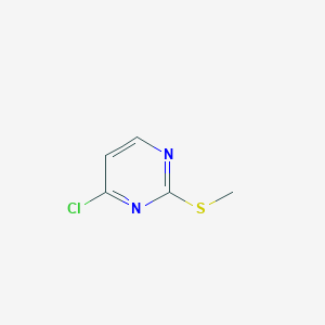 molecular formula C5H5ClN2S B146335 4-Chloro-2-methylthiopyrimidine CAS No. 49844-90-8