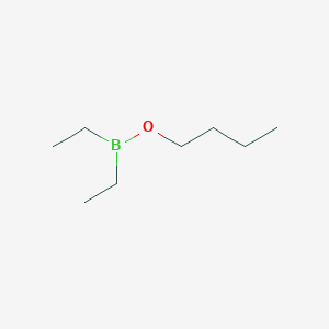 molecular formula C8H19BO B14633526 Butyl diethylborinate CAS No. 55848-21-0