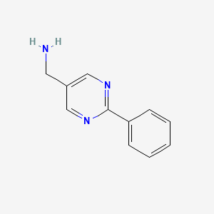 (2-Phenylpyrimidin-5-YL)methanamine