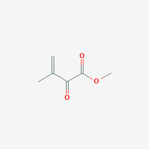 molecular formula C6H8O3 B14633613 Methyl 3-methyl-2-oxobut-3-enoate CAS No. 55674-16-3