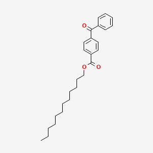 molecular formula C26H34O3 B14633839 Dodecyl 4-benzoylbenzoate CAS No. 53912-05-3