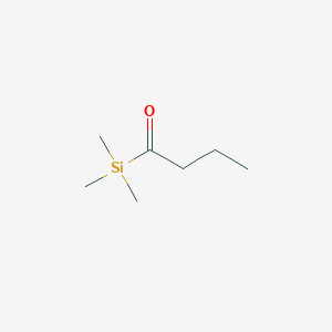 molecular formula C7H16OSi B14633852 Butyryltrimethylsilane CAS No. 54655-56-0