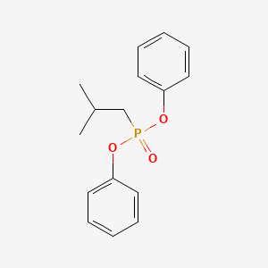 molecular formula C16H19O3P B14633899 Diphenyl (2-methylpropyl)phosphonate CAS No. 53235-71-5
