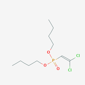 molecular formula C10H19Cl2O3P B14633992 Dibutyl (2,2-dichloroethenyl)phosphonate CAS No. 54557-46-9