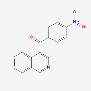 B1463412 4-(4-Nitrobenzoyl)isoquinoline CAS No. 1187169-65-8