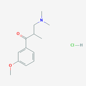 3-(Dimethylamino)-1-(3-methoxyphenyl)-2-methylpropan-1-one hydrochloride