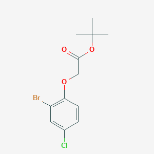 tert-Butyl (2-bromo-4-chlorophenoxy)acetate