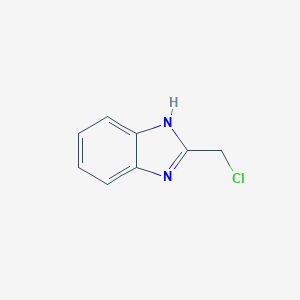 molecular formula C8H7ClN2 B146343 2-Chloromethylbenzimidazole CAS No. 4857-04-9