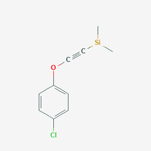 molecular formula C10H10ClOSi B14634338 CID 78070299 