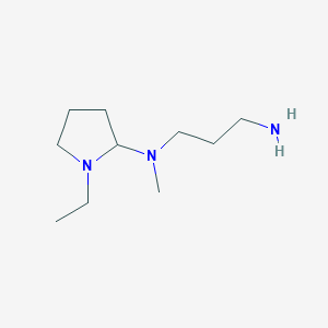 N-(1-Ethylpyrrolidin-2-yl)-N-methylpropane-1,3-diamine