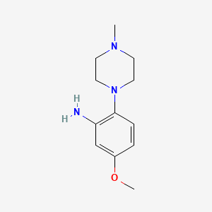 5-Methoxy-2-(4-methyl-1-piperazinyl)aniline