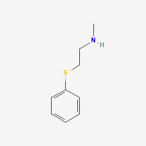 molecular formula C9H14ClNS B1463441 N-Methyl-2-(phenylthio)ethanamine CAS No. 2014-78-0