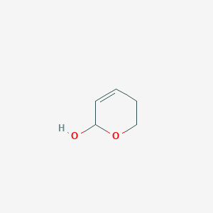 molecular formula C5H8O2 B14634574 5,6-Dihydro-2H-pyran-2-ol CAS No. 56963-54-3