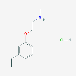 [2-(3-Ethylphenoxy)ethyl]methylamine hydrochloride