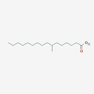 molecular formula C17H34O2 B14634606 7-Methylhexadecanoic acid CAS No. 56796-91-9