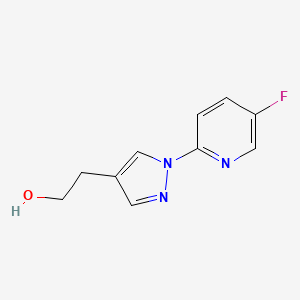 2-[1-(5-Fluoropyridin-2-yl)-1H-pyrazol-4-yl]ethanol