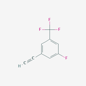 1-Ethynyl-3-fluoro-5-(trifluoromethyl)benzene