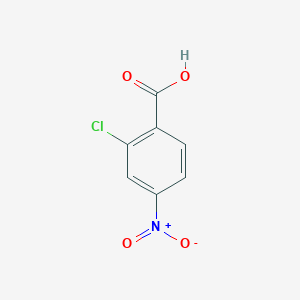 molecular formula C7H4ClNO4 B146347 2-氯-4-硝基苯甲酸 CAS No. 99-60-5