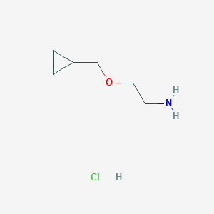 2-(Cyclopropylmethoxy)ethan-1-amine hydrochloride
