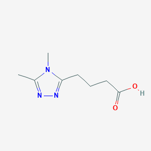 4-(dimethyl-4H-1,2,4-triazol-3-yl)butanoic acid