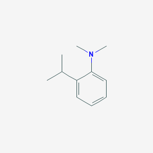 molecular formula C11H17N B14634845 N,N-Dimethyl-2-(propan-2-yl)aniline CAS No. 55359-23-4