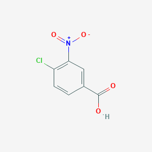 molecular formula C7H4ClNO4 B146349 4-氯-3-硝基苯甲酸 CAS No. 96-99-1