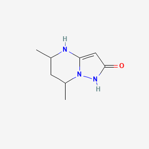 5,7-dimethyl-1H,2H,4H,5H,6H,7H-pyrazolo[1,5-a]pyrimidin-2-one