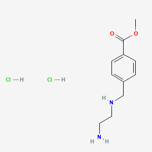 Methyl 4-{[(2-aminoethyl)amino]methyl}benzoate dihydrochloride
