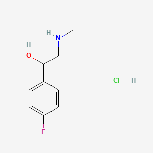 1-(4-Fluorophenyl)-2-(methylamino)ethan-1-ol hydrochloride