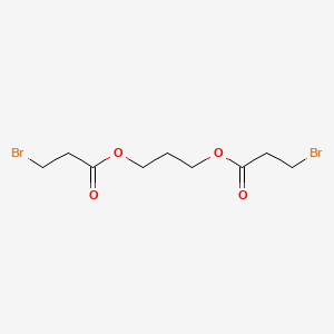 molecular formula C9H14Br2O4 B14634941 Propane-1,3-diyl bis(3-bromopropanoate) CAS No. 53219-89-9